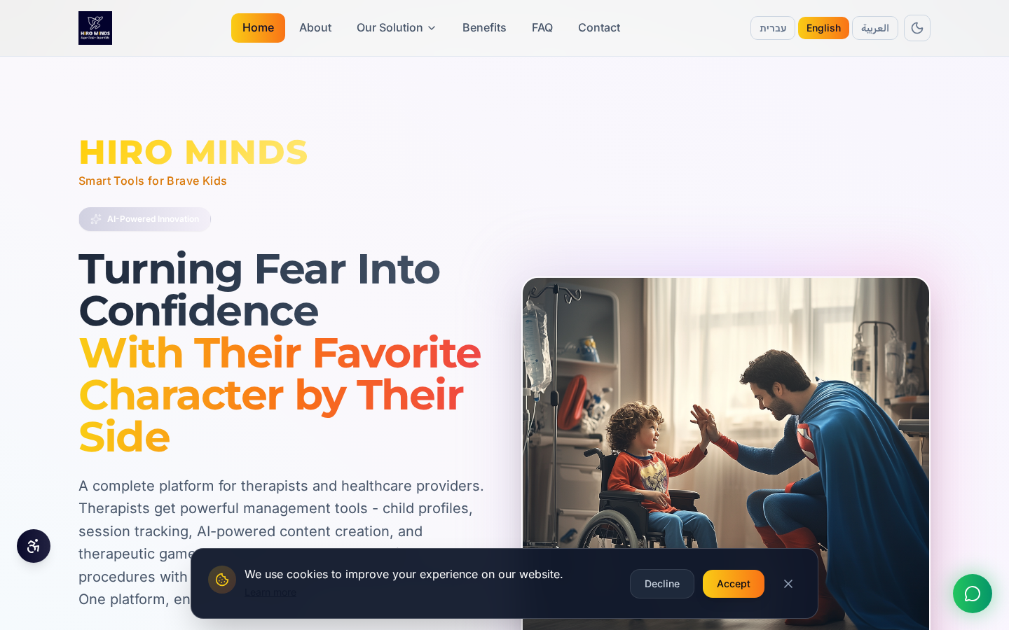 HIRO MINDS therapy platform